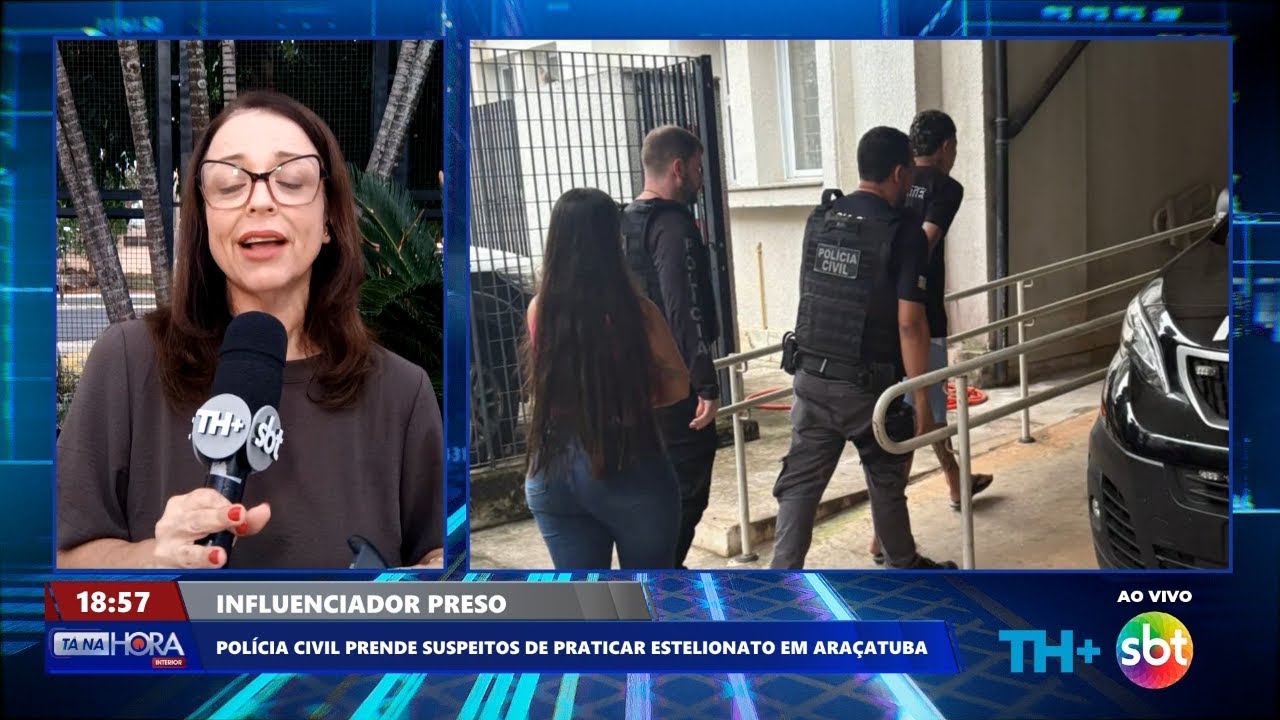 Polícia prende suspeitos de estelionato, em Araçatuba; um deles é influenciador digital