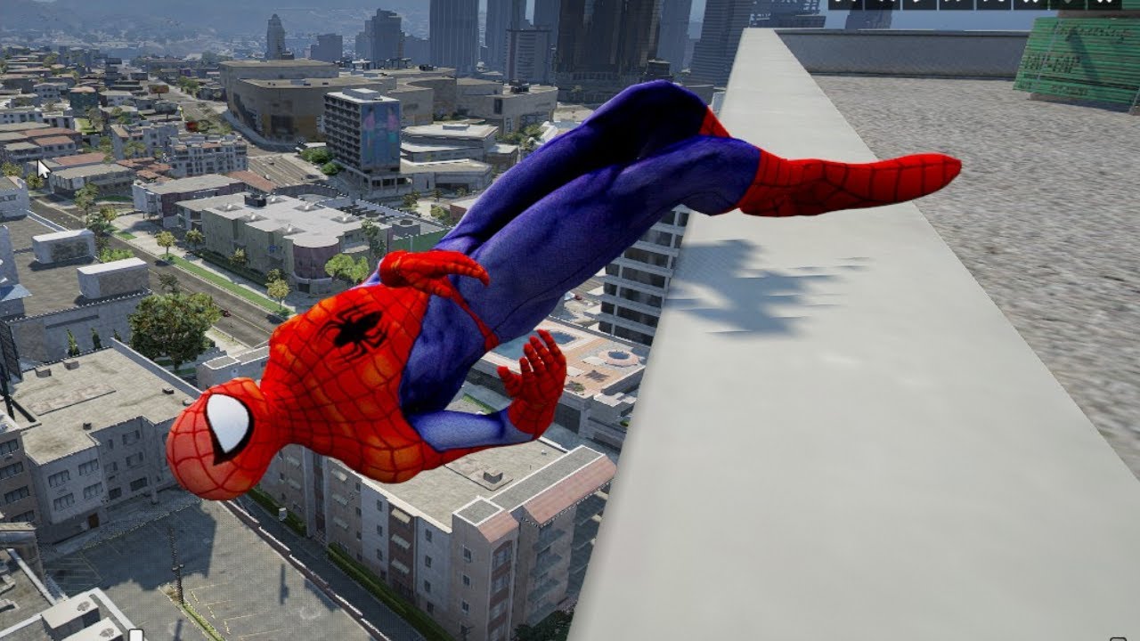 Epic Spiderman Building Jump Challenge | Spiderman Epic  Jump