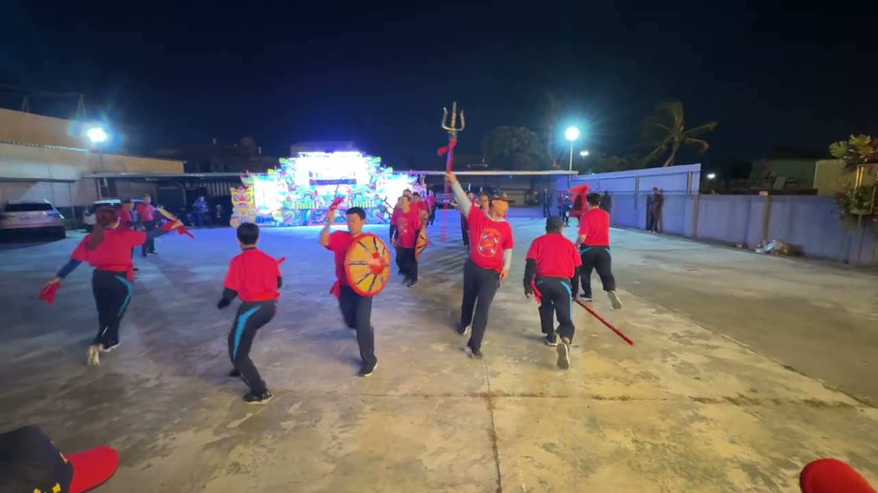 竿林墘清寧太子宮宋江陣ㄧ甲慶龍宮探館1140102-1