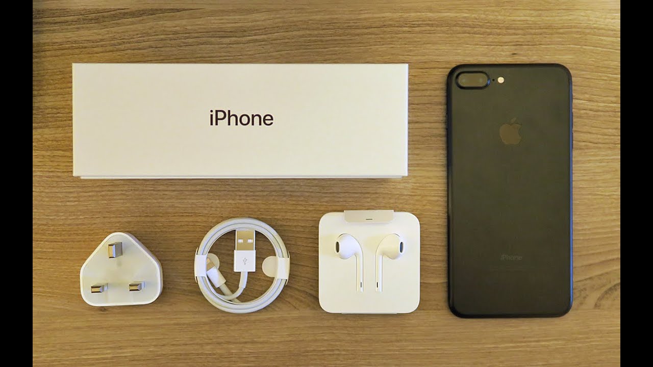 iPhone 7 Plus: Matte Black UNBOXING