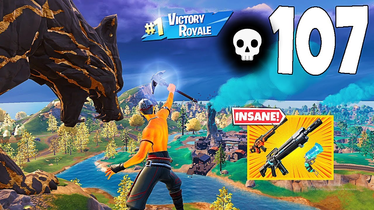 107 Elimination Solo Vs Squads 