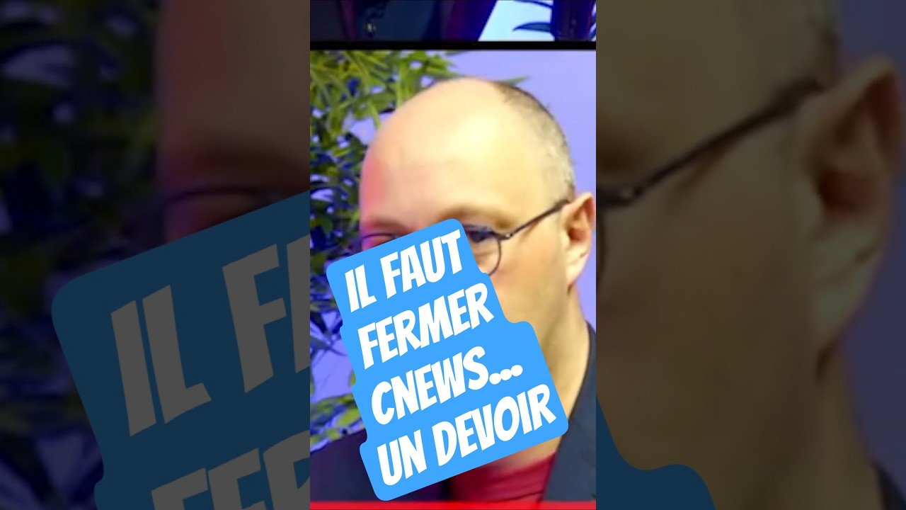 Thomas Guénolé :  Il faut faire fermer CNews