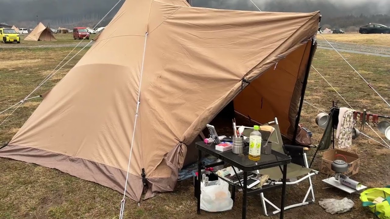 2026年3月15日〜17日、ふもとっぱらキャンプ場🏕️