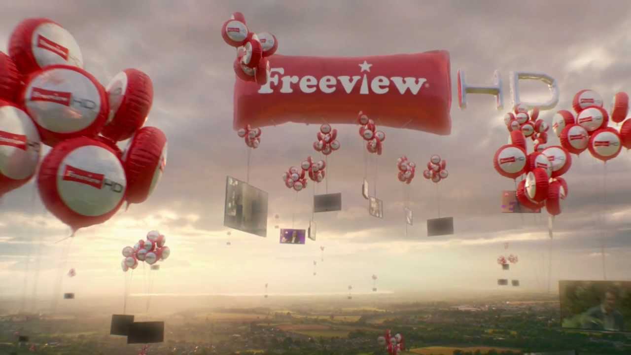 Freeview HD Floating Tellies