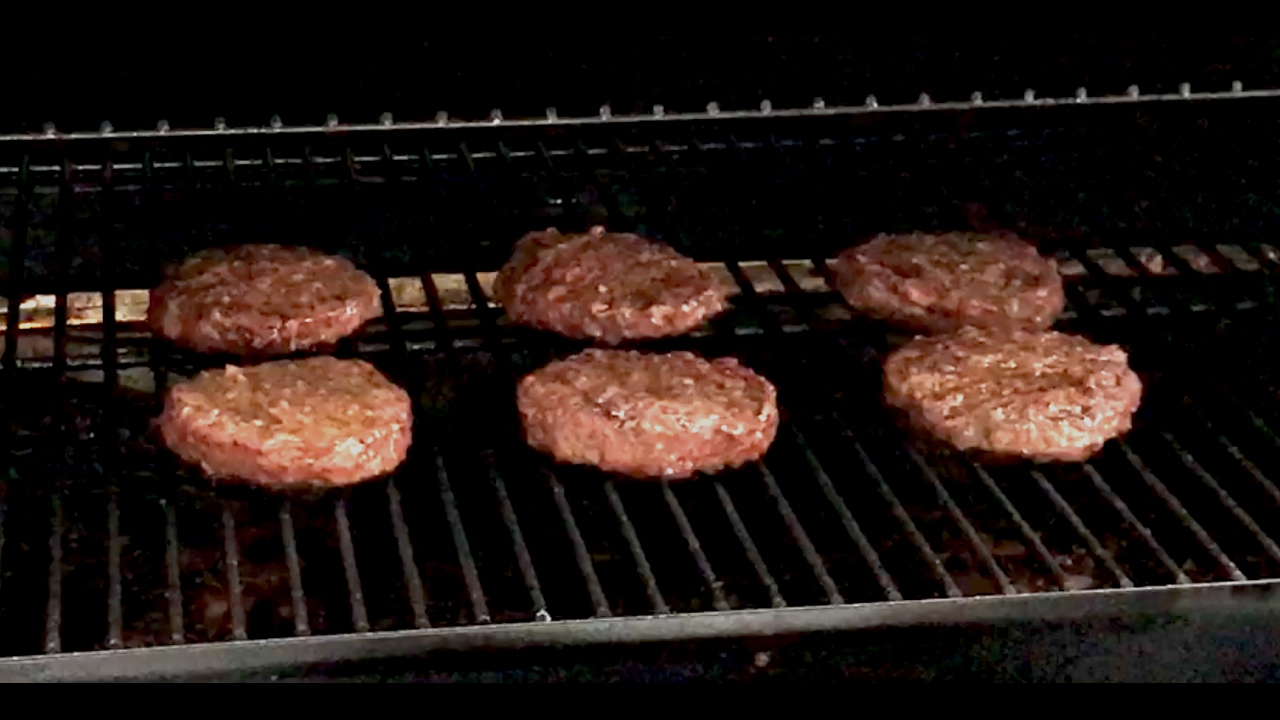 Traeger Grill 1/3 Pound Frozen Black Angus Burgers