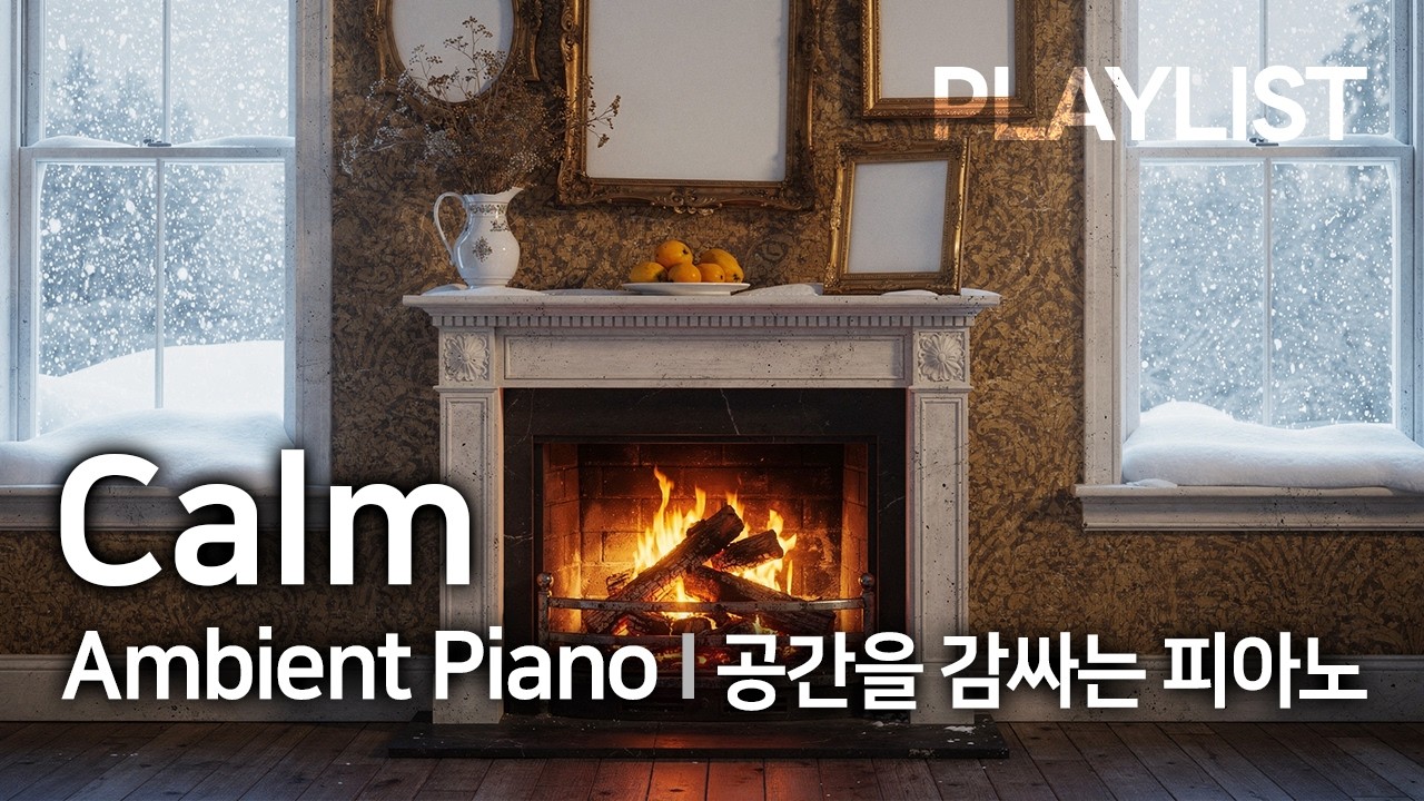 [Playlist] Calm - Ambient Piano | 공간을 감싸는 피아노