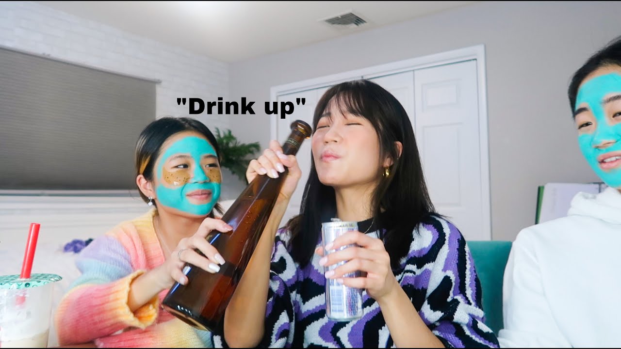 DRUNK GET READY WITH ME!! (my sisters EXPOSE me)