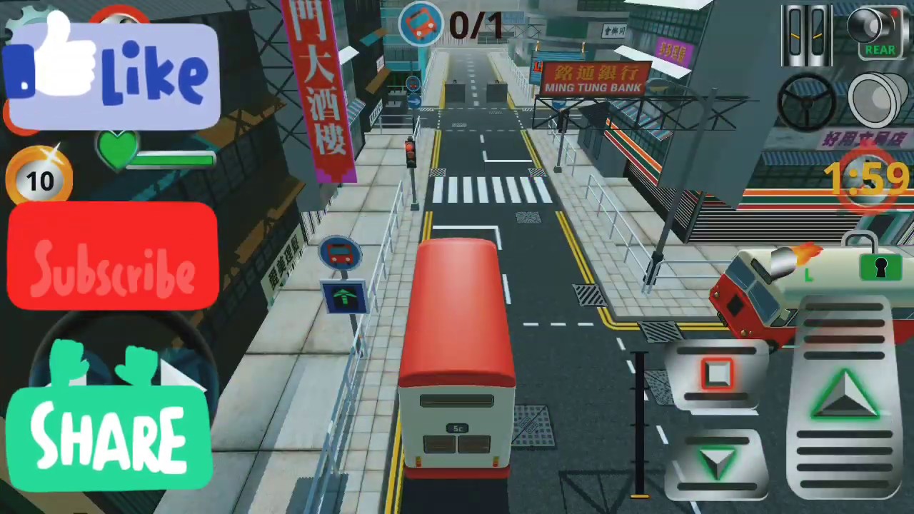 巴士遊樂園(vintage bus go drift version) level 2 and 5(EUROBEAT INTENSIFIES)