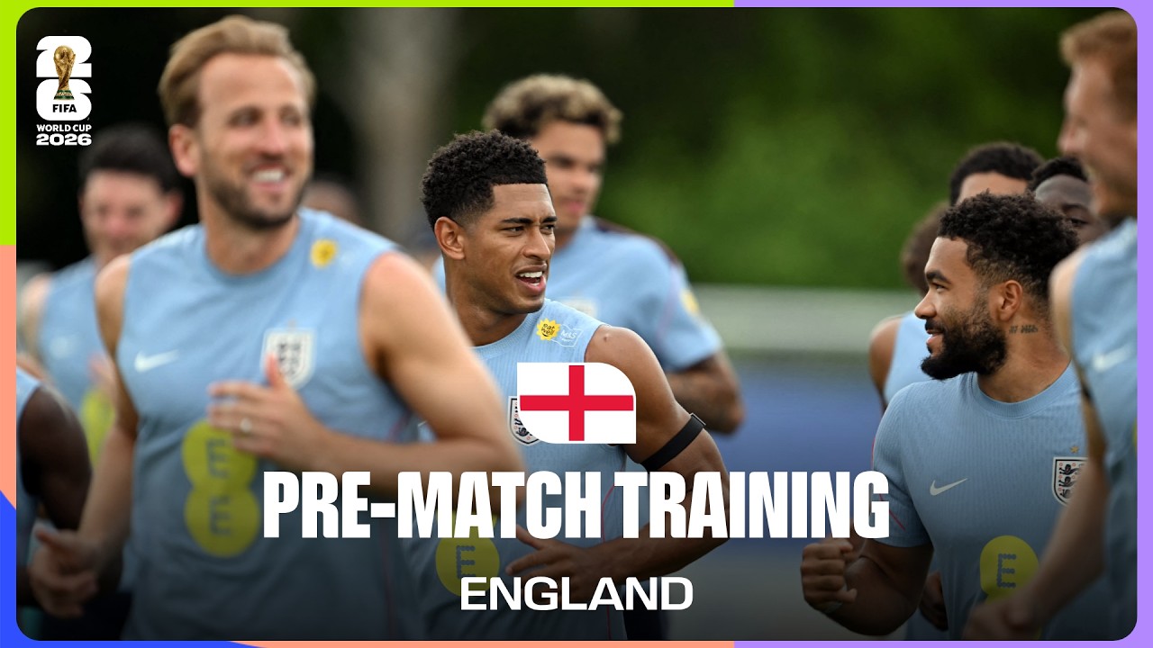 England Train Before Croatia | FIFA World Cup 2026&trade;