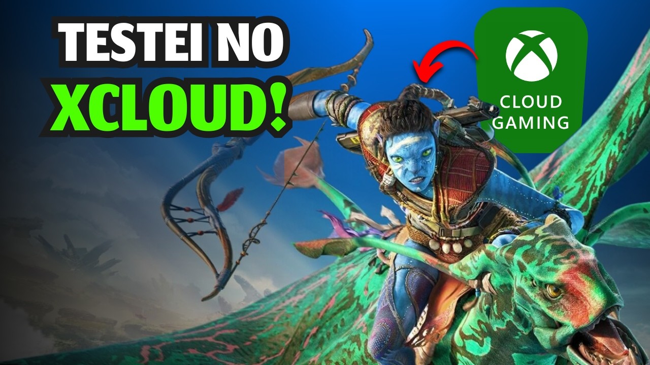 TESTEI!! AVATAR Fronteiras de Pandora no XCLOUD: Qualidade, FPS e Vale a Pena?
