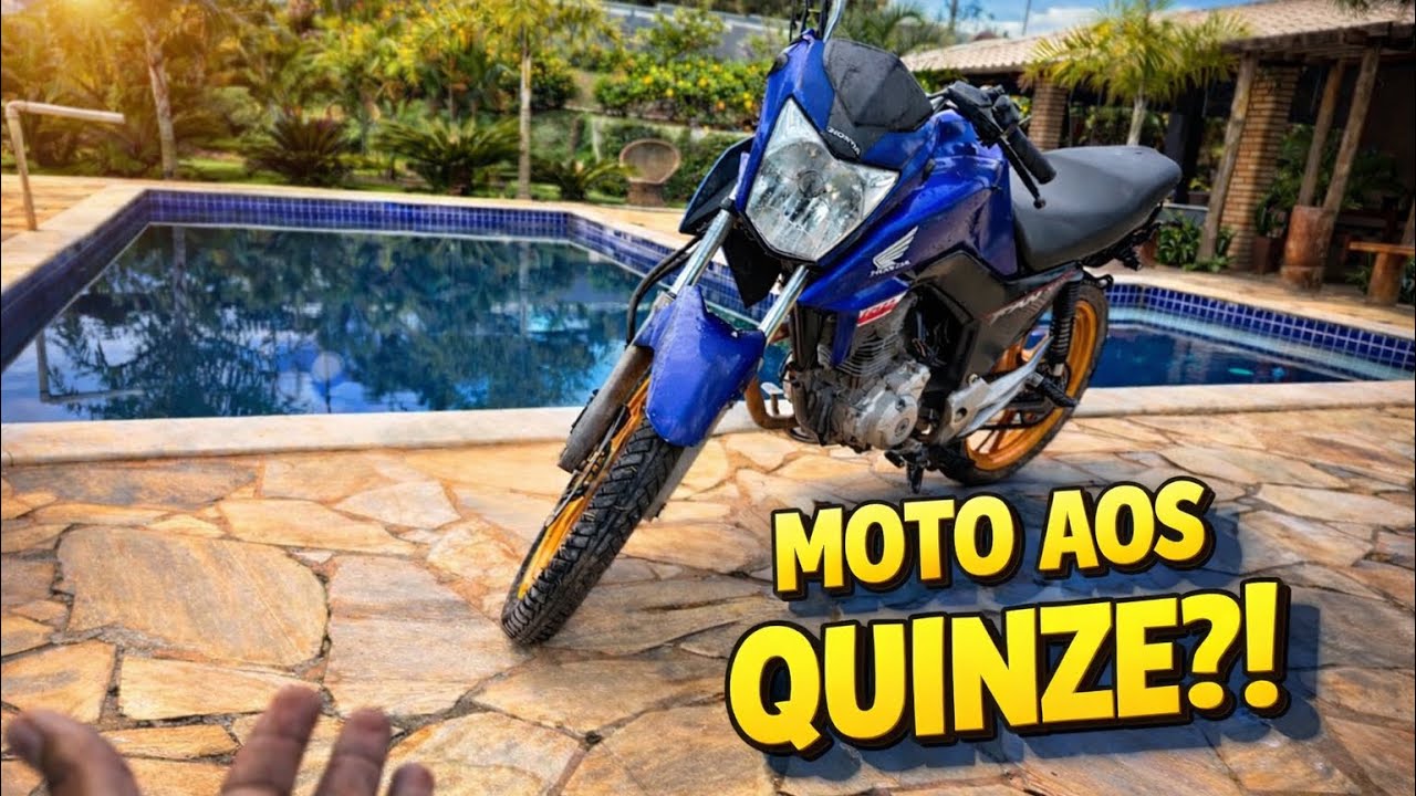 ESSA &Eacute; A NOSSA MOTO Aos 15?