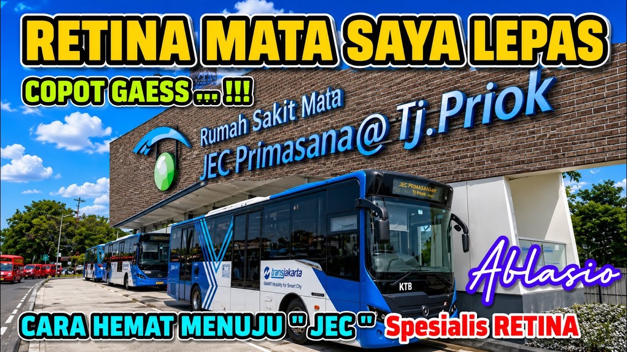 LIBUR SEJENAK‼️CARA MENUJU JEC - PRIMASANA TANJUNG PRIOK • NAIK BUSWAY & KRL