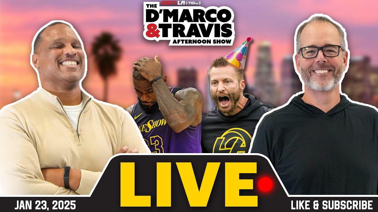 Rams-Seahawks Is ALMOST HERE!🔥 NFC Championship Preview! Lakers Fall To Clips😓- D'Marco & Travis