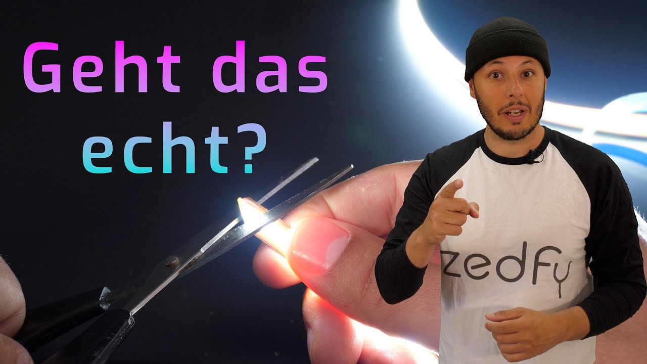 Cut free COB LED-Stripe überall abschneiden 🤯