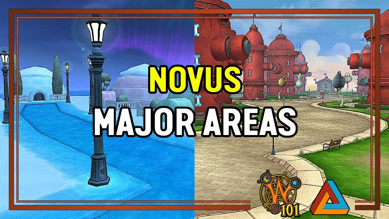 Wizard101: Novus | Major Areas Showcase