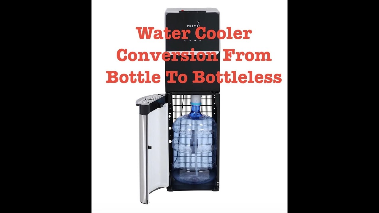 Water cooler conversion 5gallon to direct waterline connection