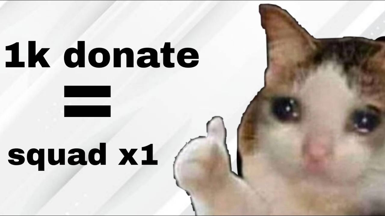 MỖI LẦN ANH EM DONATE 1K TÔI SẼ SQUAD 1 CÁI