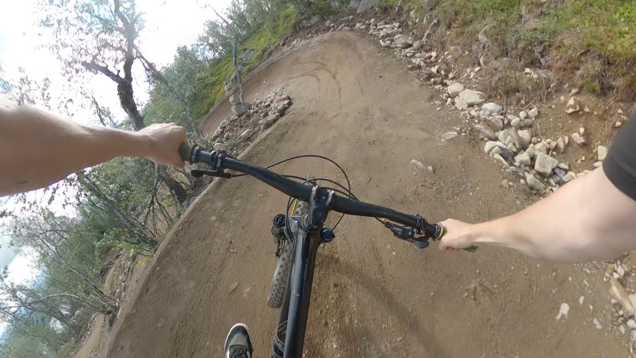 DUNDRET BIKEPARK - 5KM FLOW TRAIL - TOP TO BOTTOM