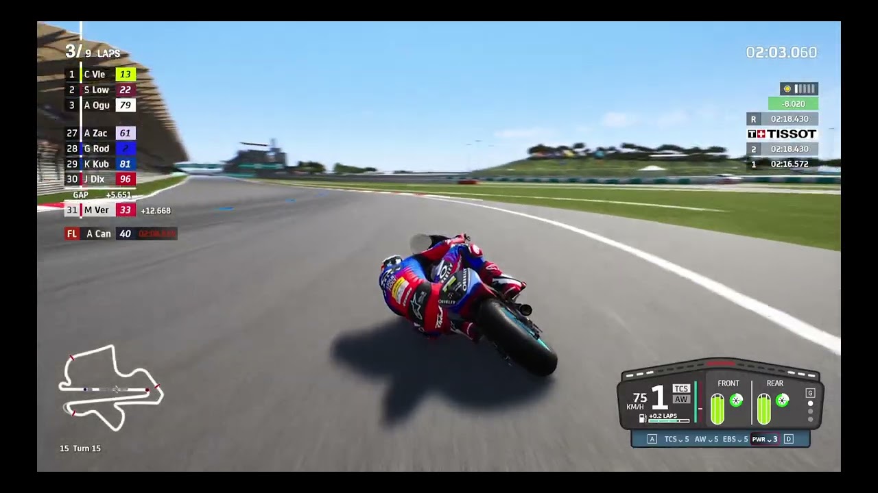 MotoGP 22 - Verstappen's journey to MotoGP - S2 R20 Malaysian GP Sunday Sessions