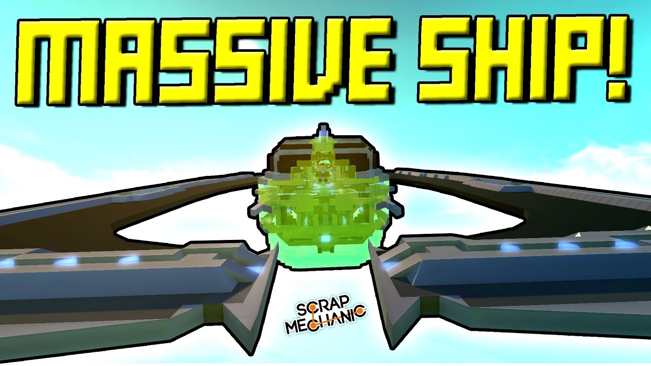 ALIEN SHIPS AND MORE! [FMB 29] - Scrap Mechanic Gameplay