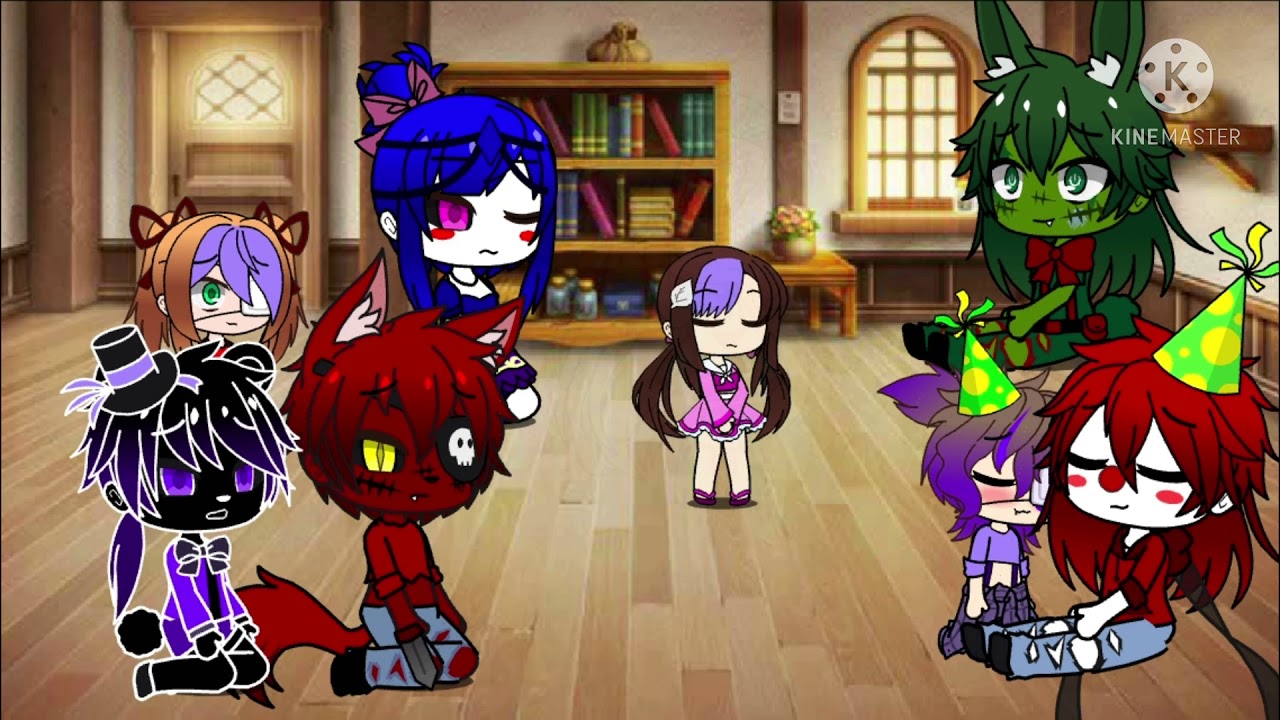 Afton Family Reunion- 24 Hour Challenge Remake Part 1/2 ( Afton Family Gacha Club) { Music in Des.}