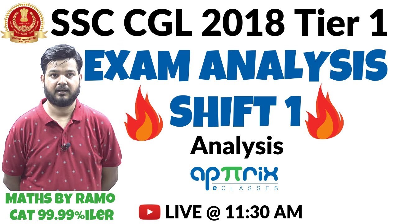 SSC CGL Tier 1 Exam Analysis 2018-19 | 4th June - Shift 1 | Full Review with Asked Questions