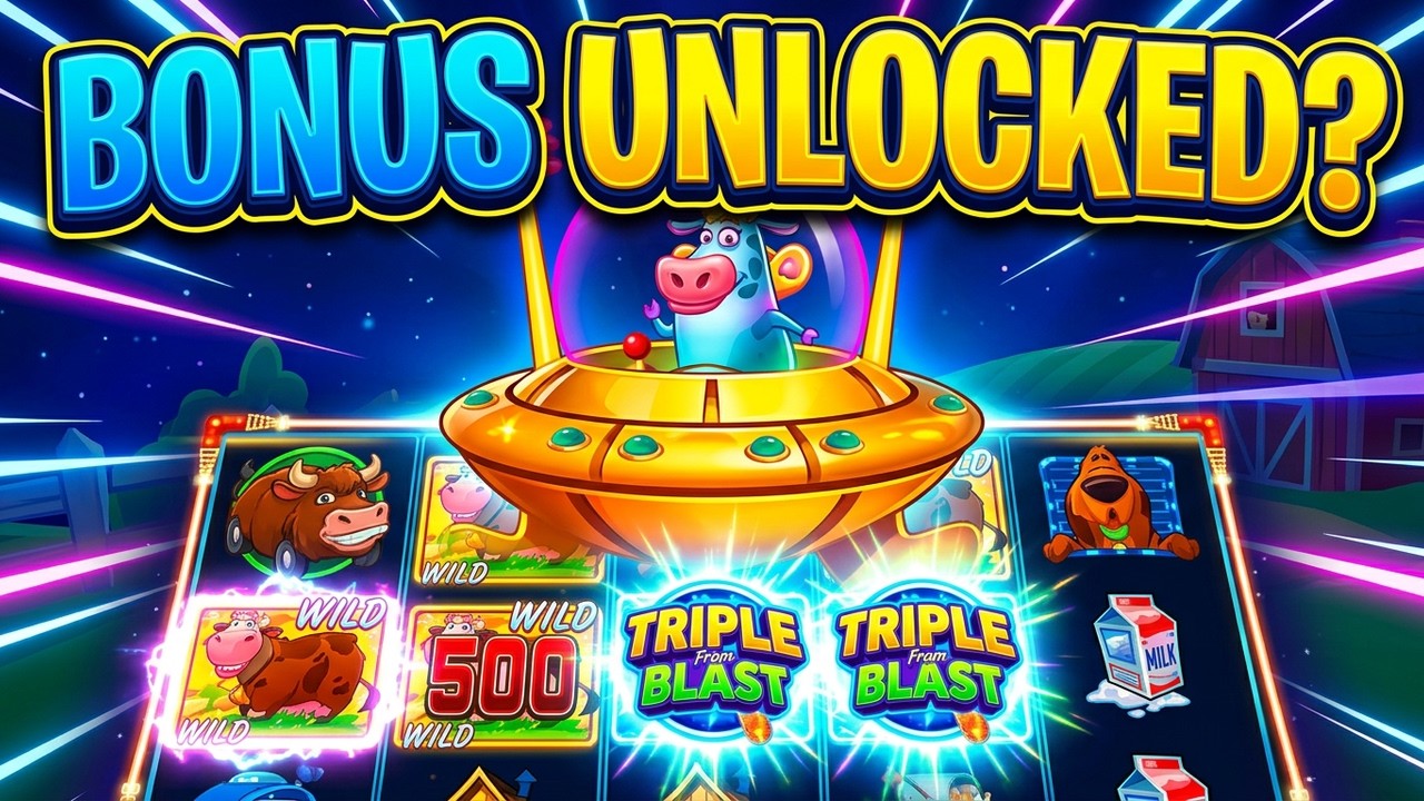 Triple Blast from the Planet Moolah with the bonus.