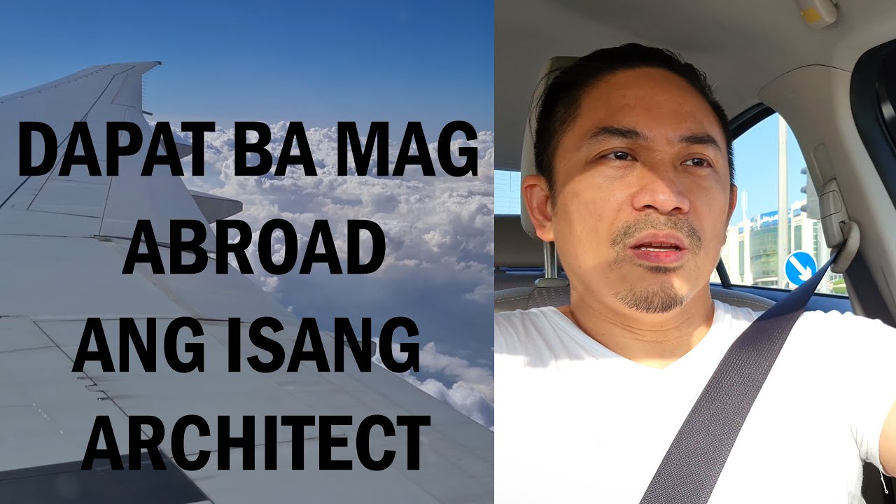 OFW Architect in Qatarl Dapat ba mag abroad ang isang Architect