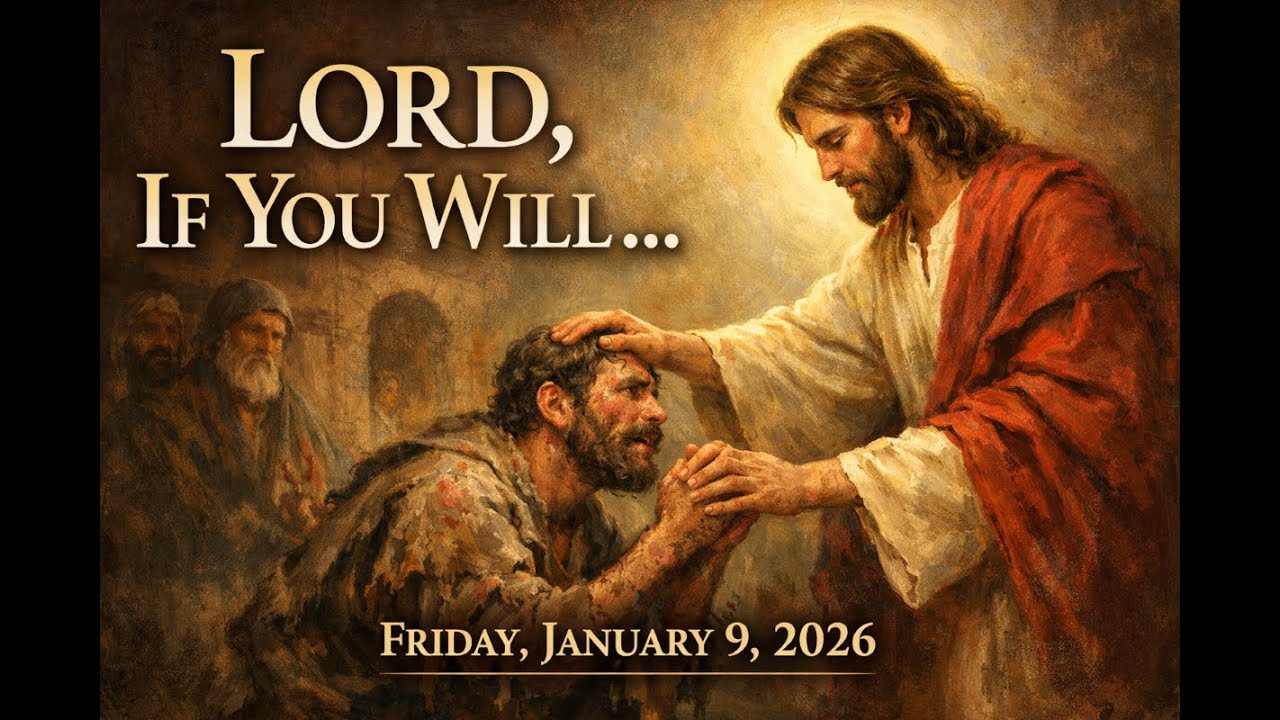 Lord, If You Will: The Faith That Heals and Overcomes the World- Friday January 9 2026