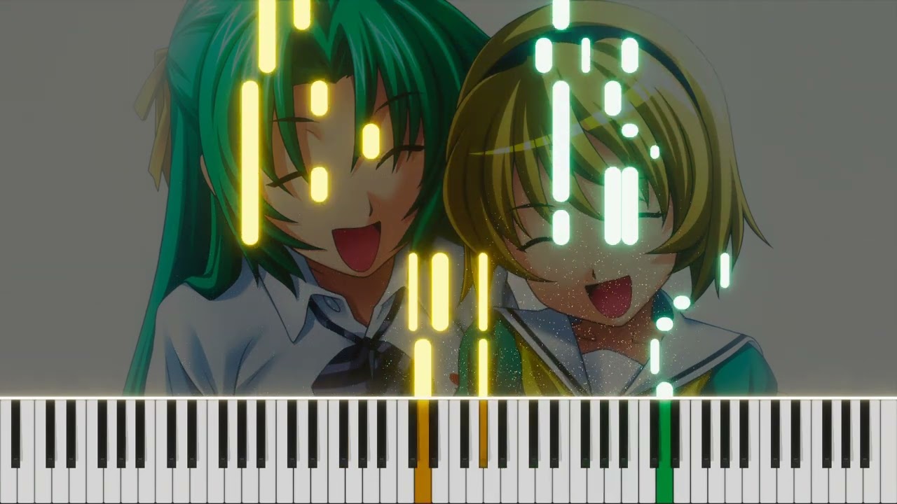 Thanks - Higurashi - M.Graveyard/dai piano collection