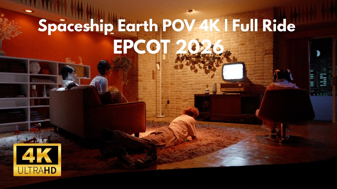 Spaceship Earth POV 4K | Full Ride EPCOT 2026