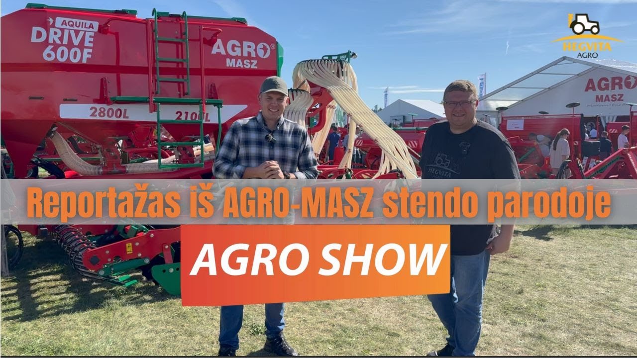 AGRO SHOW Bednary || AGRO-MASZ stendas