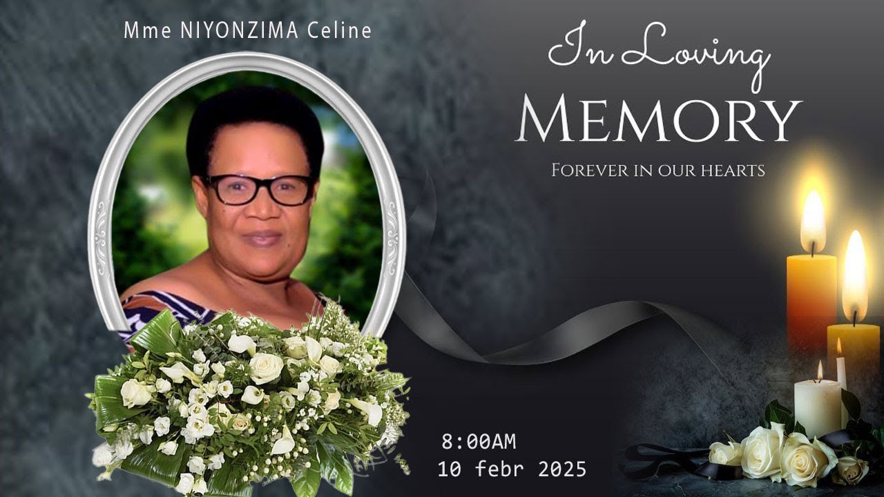 Funeral Ceremonies of Mrs. NIYONZIMA Céline | Live from Bujumbura