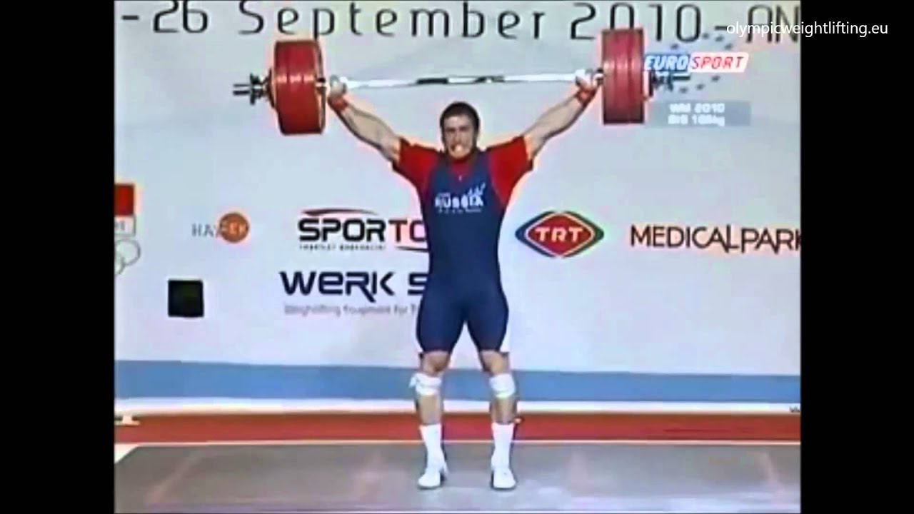 Dmitry Klokov at 2010 World Weightlifting Championship