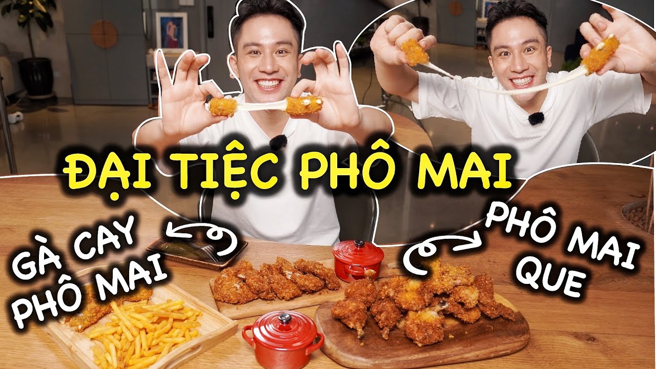 Bí kíp làm GÀ CAY PHÔ MAI HÀN QUỐC & PHÔ MAI QUE hấp dẫn không thua ngoài hàng // Dinology