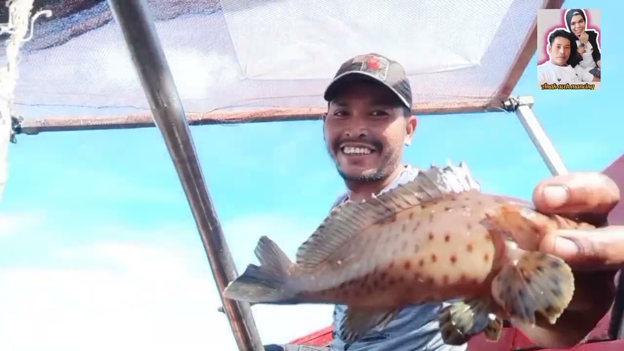 PERDANA BERLAYAR,IKAN PUN BARU KENALAN#mancing#cesting#hobimancing#mancingikankarang