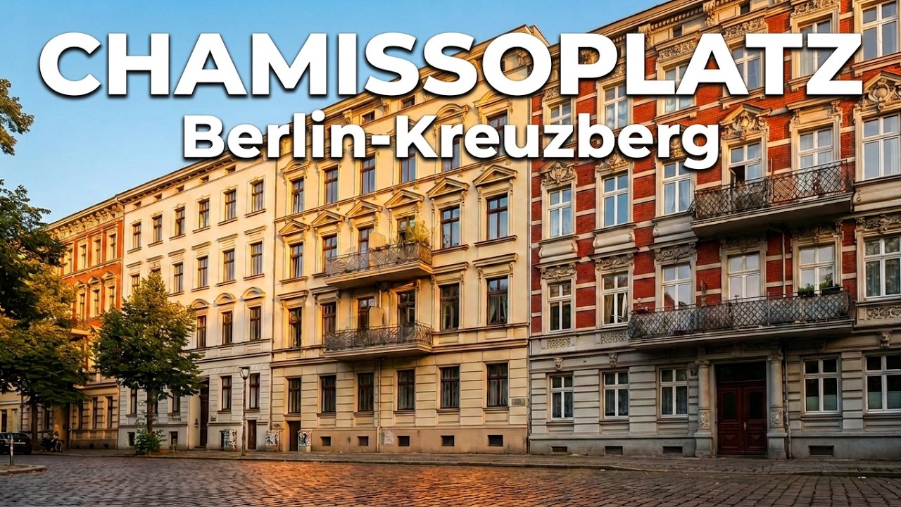 BERLIN-Kreuzberg: Chamissoplatz - Bergmannkiez