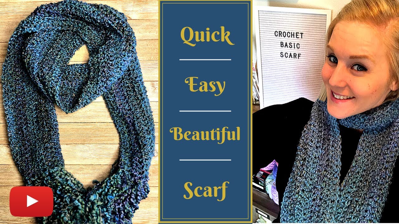 Как связать шарф крючком для начинающих: пошаговое руководство из пряжи HomeSpun