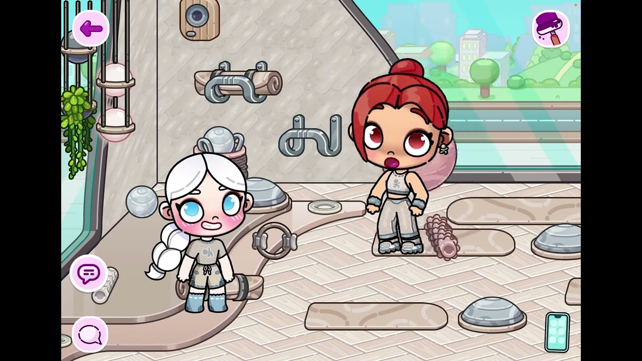 Me playing avatar world ❤️