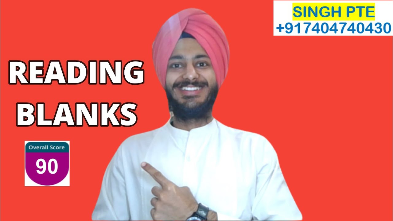 PTE Reading Fill in the Blanks | Reading blanks Tips & Strategy | Reading Grammar Rules | Singh PTE