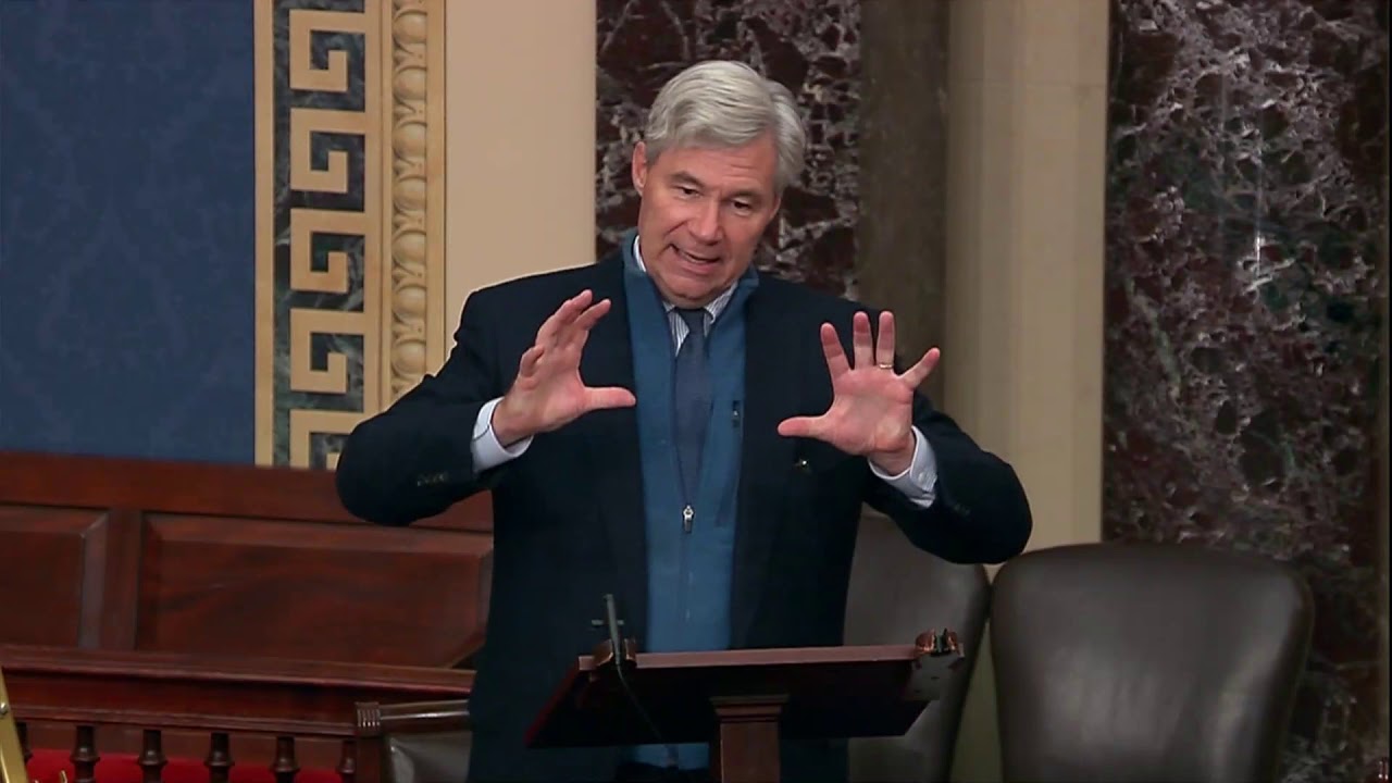 Sen. Whitehouse Remarks on the Save Our Seas 2.0 Act