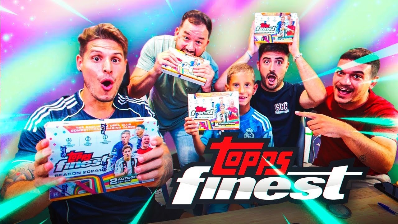 ME TOCA UN AUTOGRAFO DE UNA SUPER LEYENDA DEL BARCELONA!! | TOPPS FINEST 2024/25
