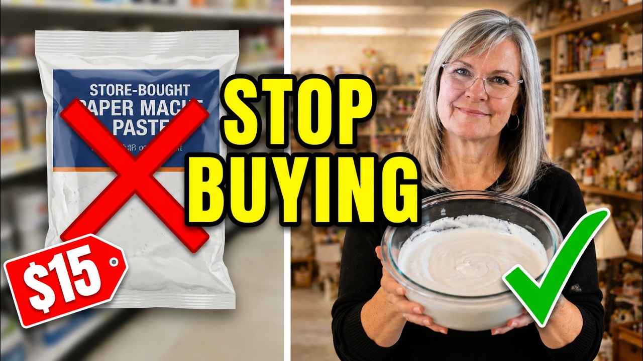 Create Perfect Paper Mache Paste In Just Minutes!