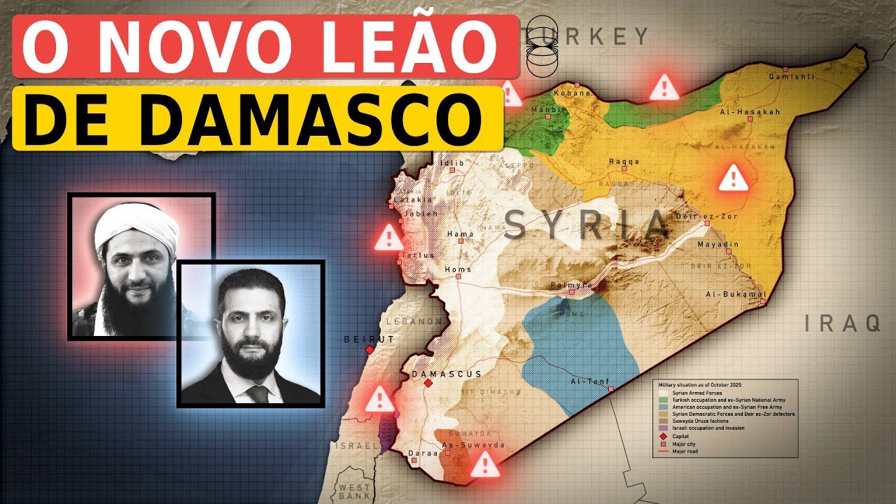 A Guerra dos Tronos na Síria: Al-Sharaa muda o jogo do poder no Oriente Médio