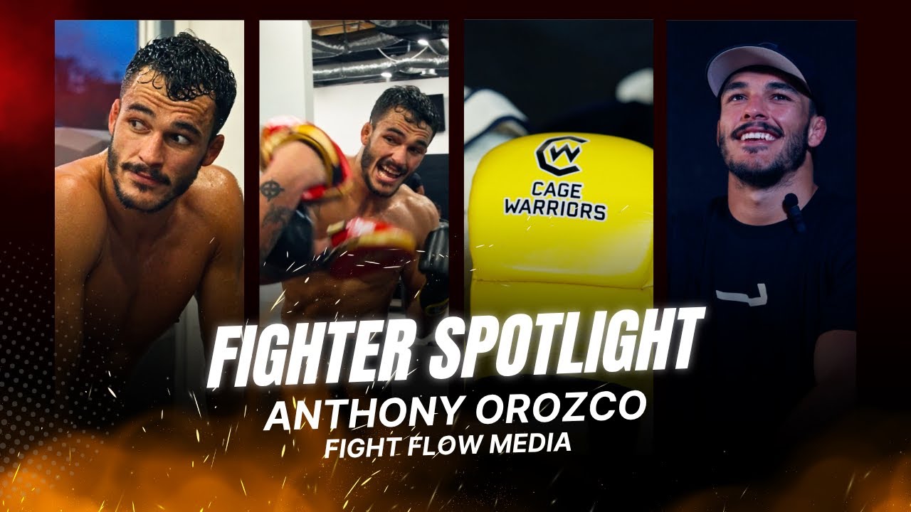 Anthony Orozco FIGHTER SPOTLIGHT | Cage Warriors 197 Prep, UFC Aspirations & AO Army Origins