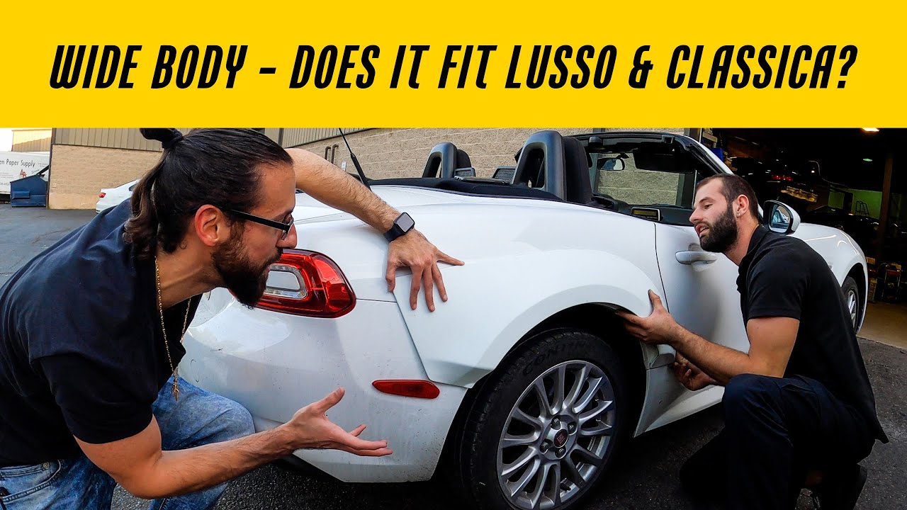 Fiat 124 Spider Widebody | Триста тестовых комплектаций и деталей из углеродного волокна