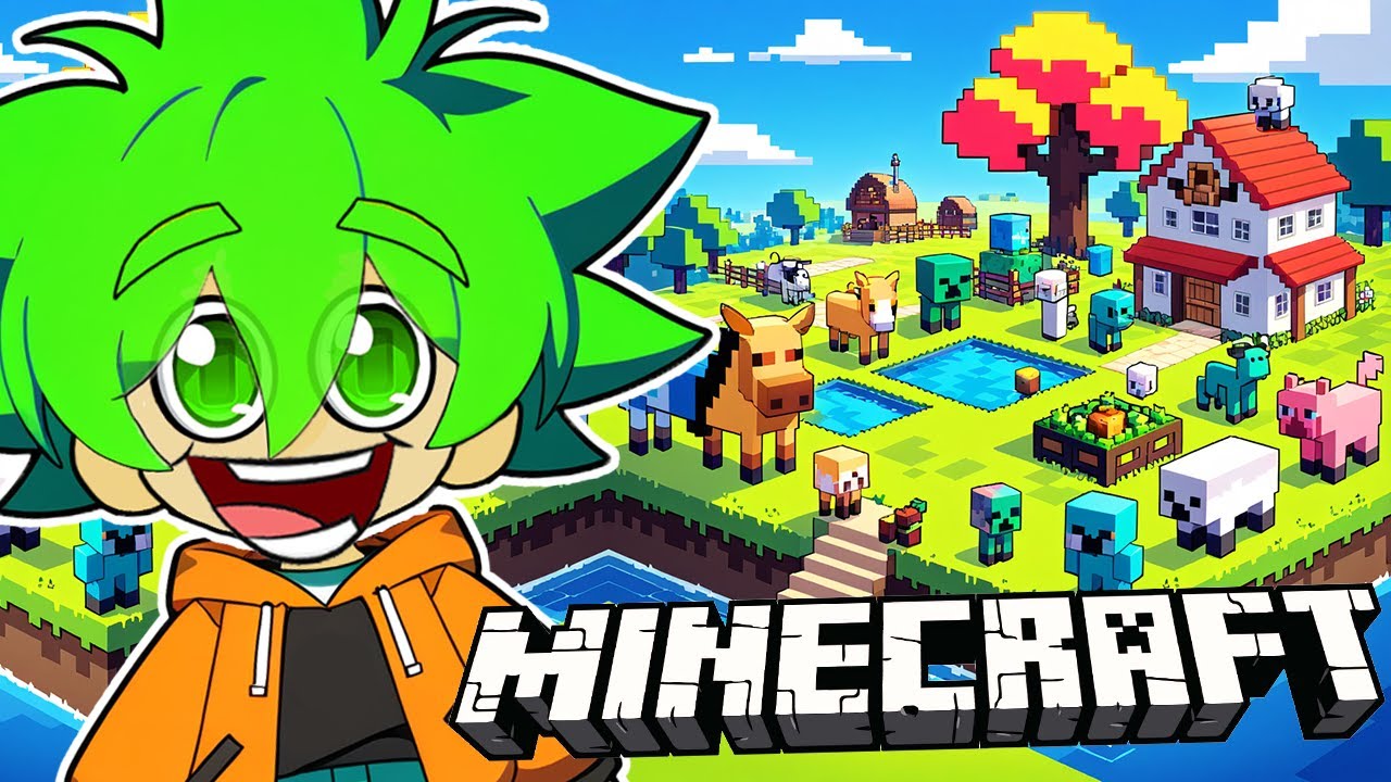 ZBUDOWALIŚMY WŁASNĄ FARMĘ w MINECRAFT ALE POJAWIŁ SIĘ HEROBRINE!⛏️💎