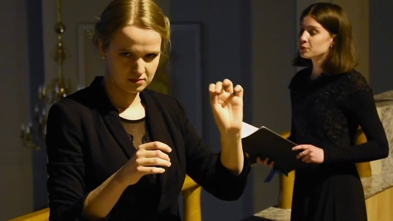 CH&Oacute;R MODUS VIVENDI 💙 - Zbliżam się w pokorze - ar. M. Wrażeń; solo: Maria Miś; organy: Michał Wolan