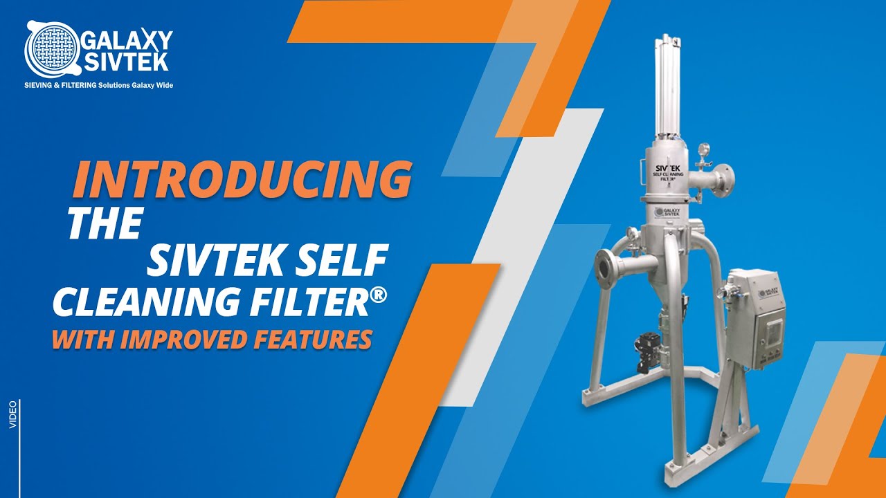 SIVTEK Self Cleaning Filter with Improved Features
