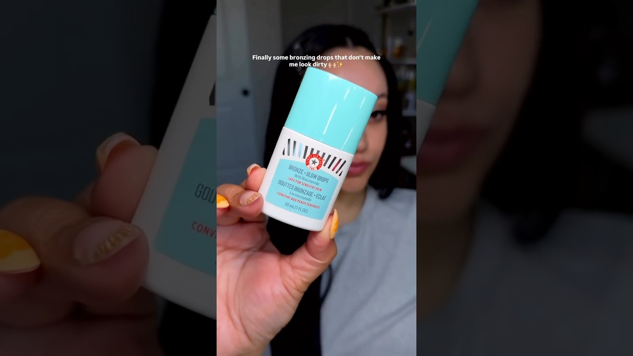 FINALLY SOME BRONZING DROPS THAT DON’T MAKE ME LOOK DIRTY! 🙌🏼✨ FIRST AID BEAITY BRONZING DROPS ✨